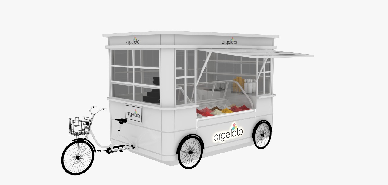 Ledin | Argelato Mobil Dondurma Satış Standı Tasarımı